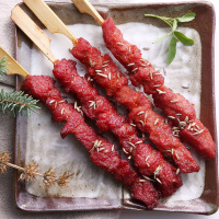 中国内蒙古赤峰 蒙都 内蒙古串爷羊肉串150g/(约10串)1袋装清真家庭肉串食材羊肉