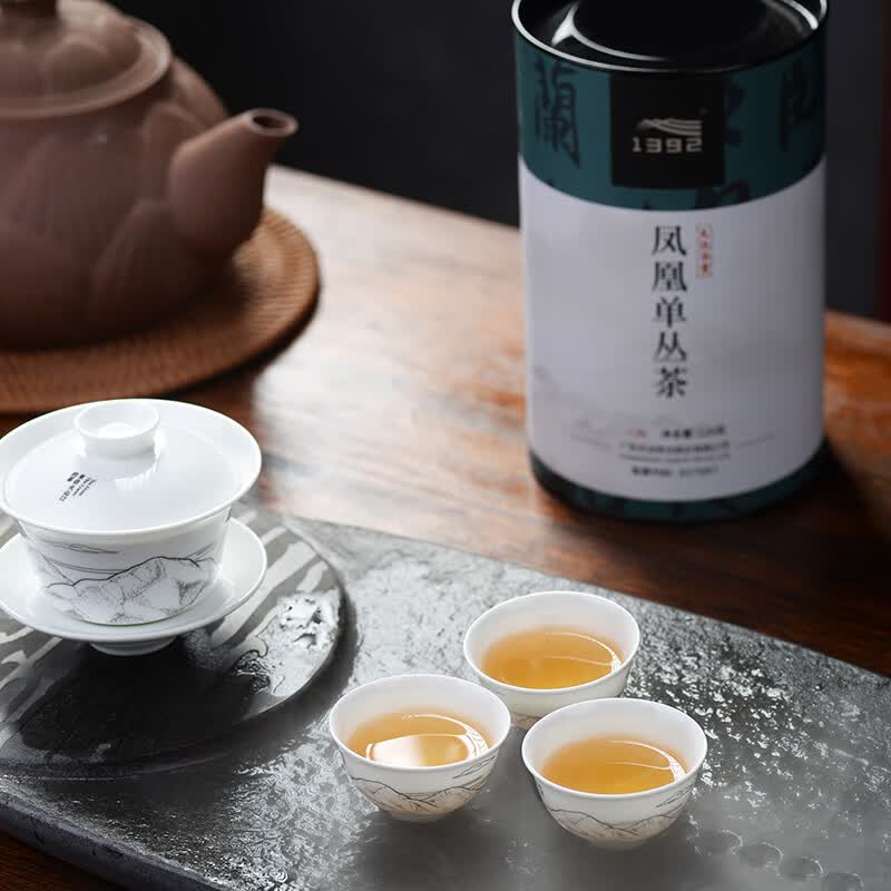 天池 茗茶 传承系列凤凰单丛茶鸭屎香-明125g*2罐礼盒