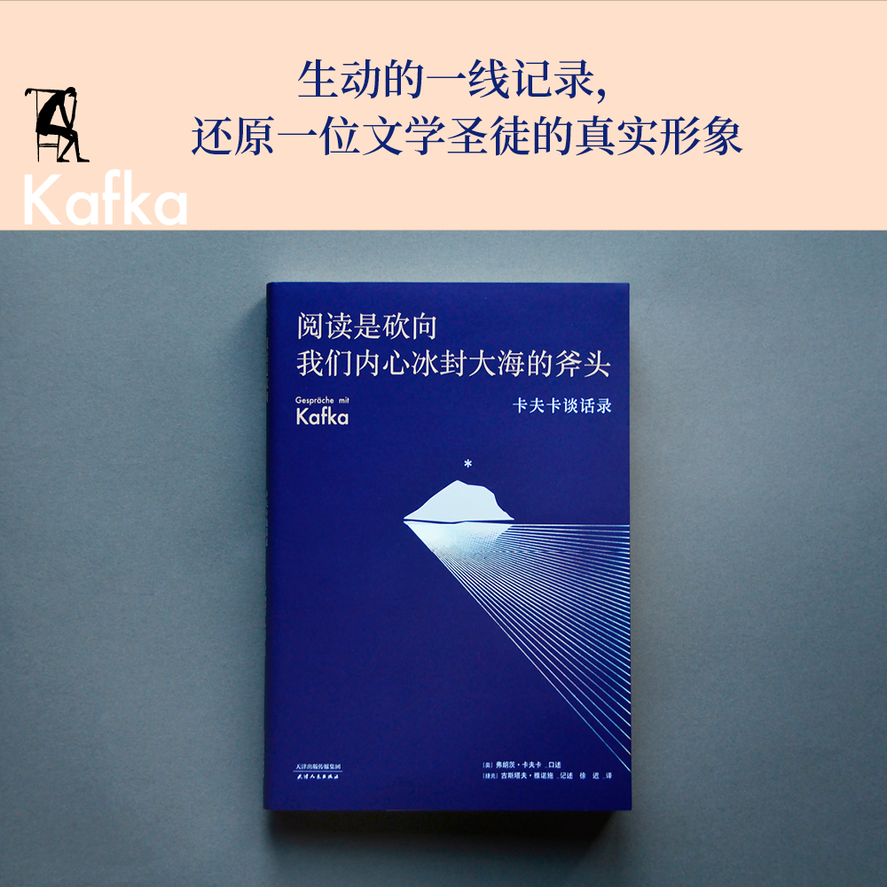 [正版]阅读是砍向我们内心冰封大海的斧头 弗朗茨·卡夫卡 卡夫卡谈话录 豆瓣高分译本 谈论文学、写作、艺术 散文随笔高清大图