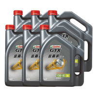 嘉实多(Castrol)金嘉护10W-40 SN 半合成机油 4L*6瓶