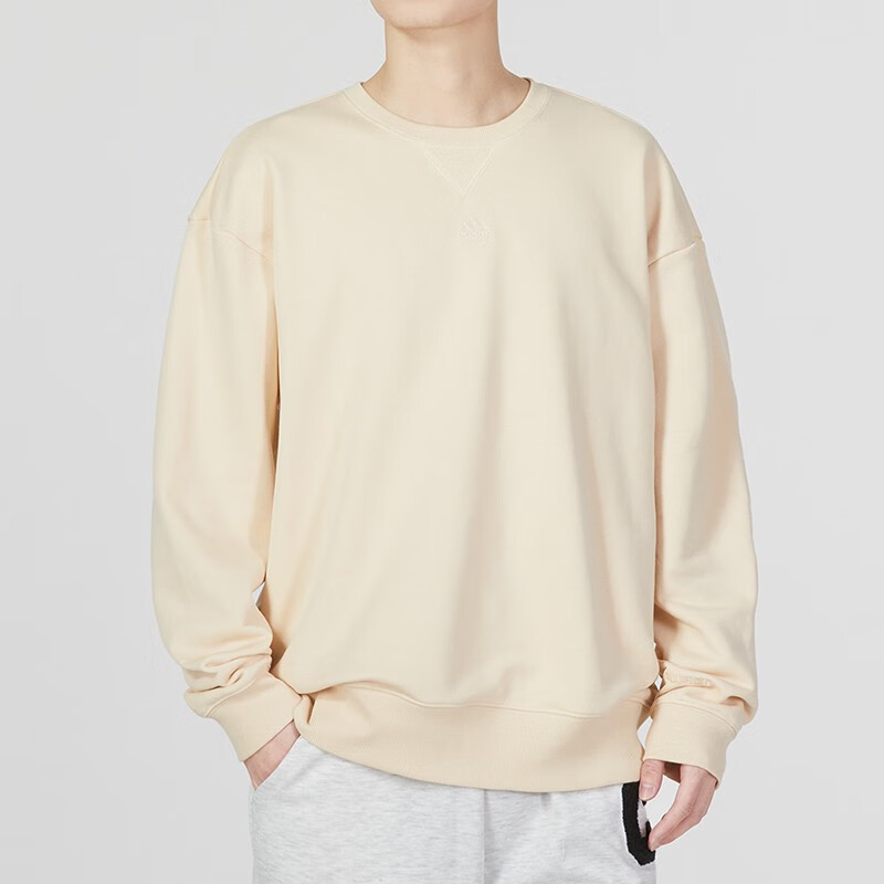 阿迪达斯(adidas)卫衣男 2023春季新款运动服健身潮流时尚舒适针织套头衫HY3403