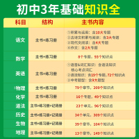 [套♥装]语文+数学+英语 初中通用 [正版]万唯中考基础知识与创新题2024物理化学数学语文英语政治历史地理九年级中考