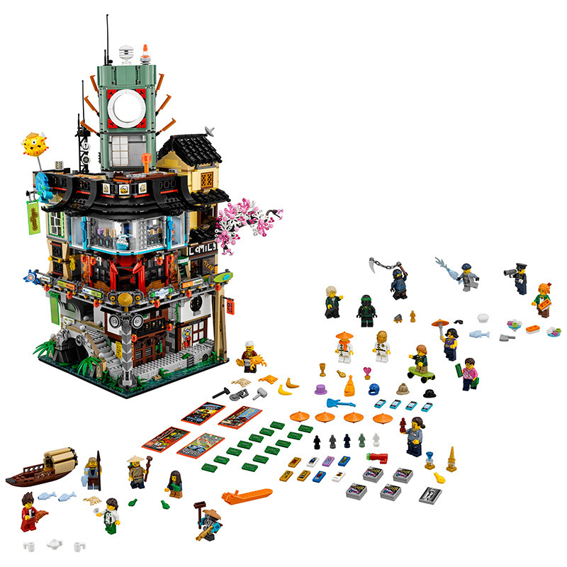 LEGO 乐高 Ninjago幻影忍者系列 幻影忍者城市 LEGC70620 200块以上 16岁以上 塑料玩具