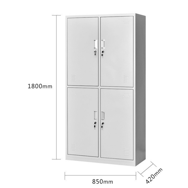 妙礼更衣柜四门900*420*1800mm台高清大图