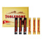 瑞士三角(Toblerone)巧克力礼盒(牛奶巧克力含蜂蜜及巴旦木糖+黑巧克力含蜂蜜及巴旦木糖)6*100g/盒