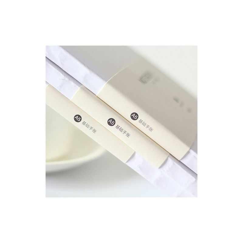 极简风 a5a6note基础手帐定页替芯 裸装笔记本子弹笔记专用手账本