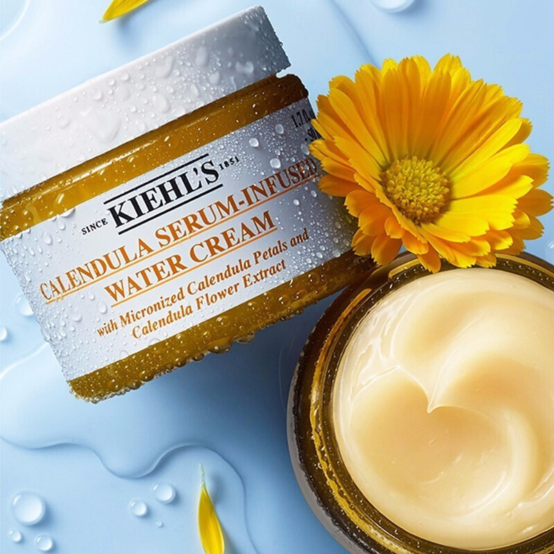 Kiehl’s/科颜氏 金盏花爆水霜 100ml 补水保湿 清爽不油腻面霜乳液[送礼优选]
