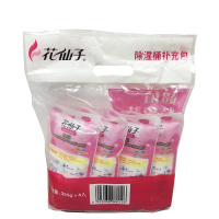 花仙子（Farcent）除湿桶补充包 660ml*4入 净化除味重复使用补充包 室内地下室除湿剂 补充装