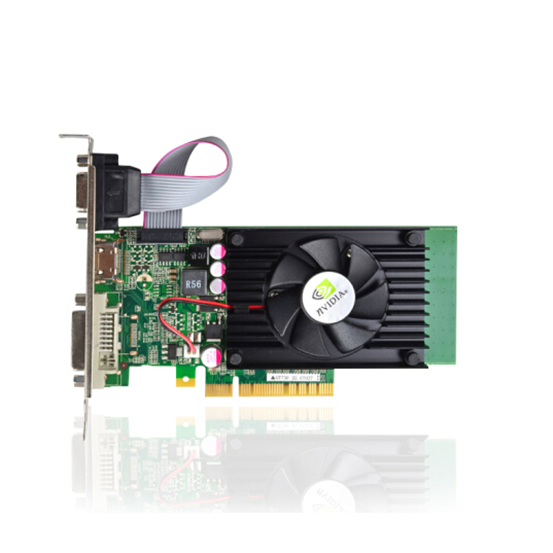 Yealink GT730 PCIE-8X 2G 650Mhz/1000Mhz 64bit 台式电脑显卡