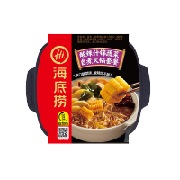 海底捞自煮火锅方便速食 酸辣什锦蔬菜懒人自热火锅410g