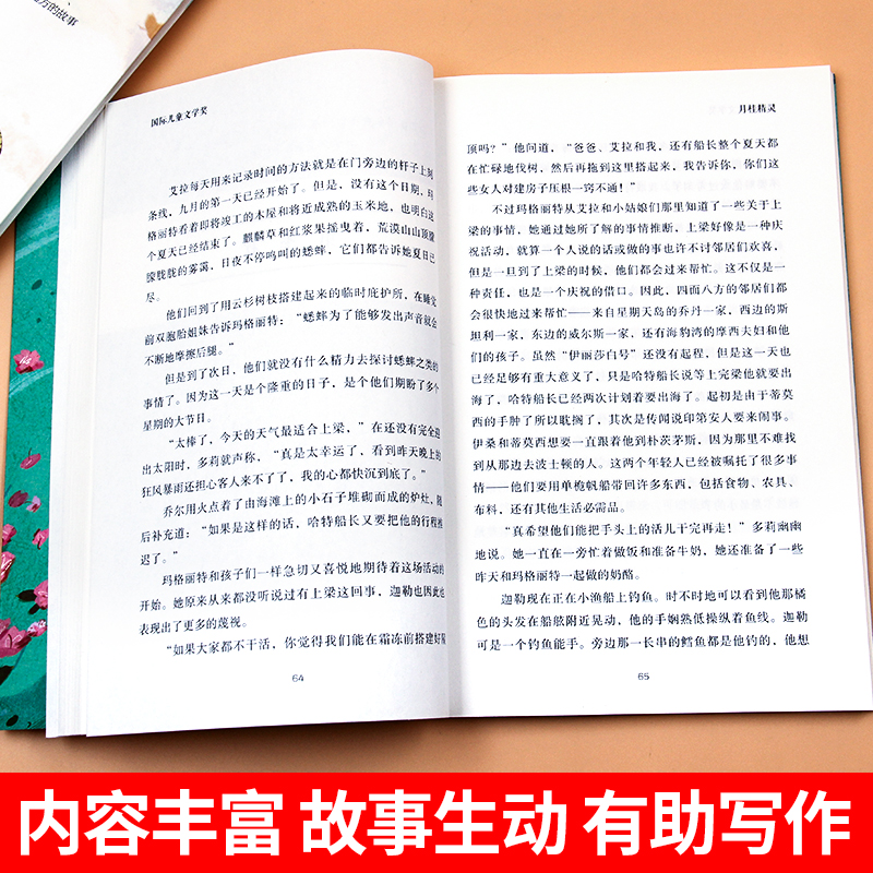[正版]纽伯瑞国际大奖小说书系 双色版 月桂精灵 儿童文学故事书9-12-15岁四五六年级中小学生课外书籍必读青少年阅高清大图