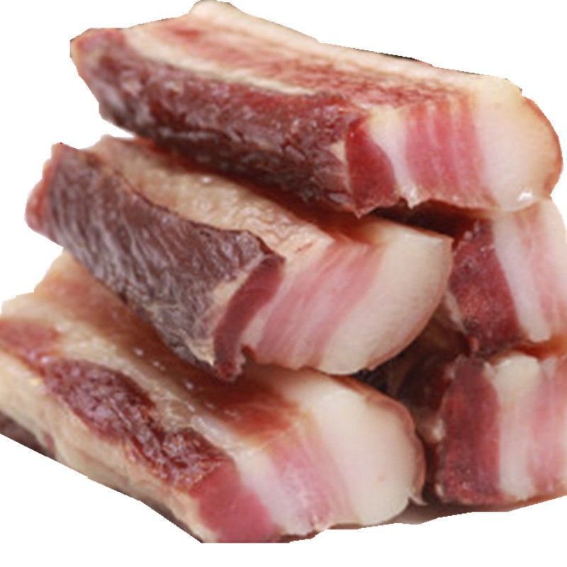 多规格风干腊肉香肠咸猪肉农家风味咸肉腌制腊肉非烟熏 一斤腊肉