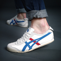 Onitsuka Tiger鬼塚虎休闲低帮男女小白鞋MEXICO66 TH2J4L-0142