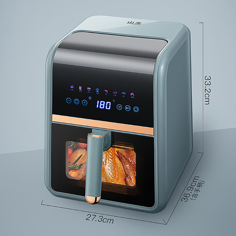 山本(SHANBEN)可视化多功能5升空气炸锅S-JC50TS-VS