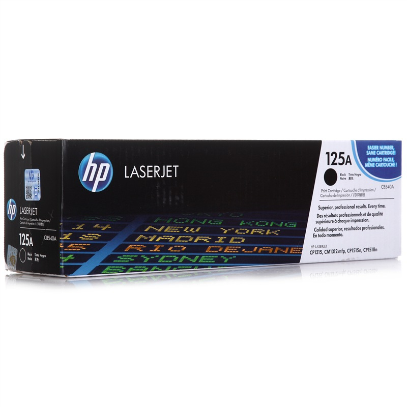 惠普(HP)LaserJet CB540A黑色硒鼓 125A(适用CP1215 1515n 1518ni CM1312)