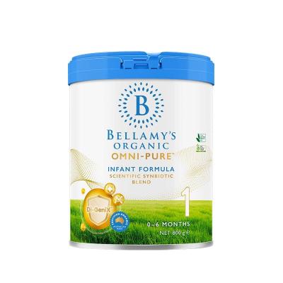 原装进口Bellamy's贝拉米 OMNI-PURE有机婴儿配方奶粉1段0-6个月800g
