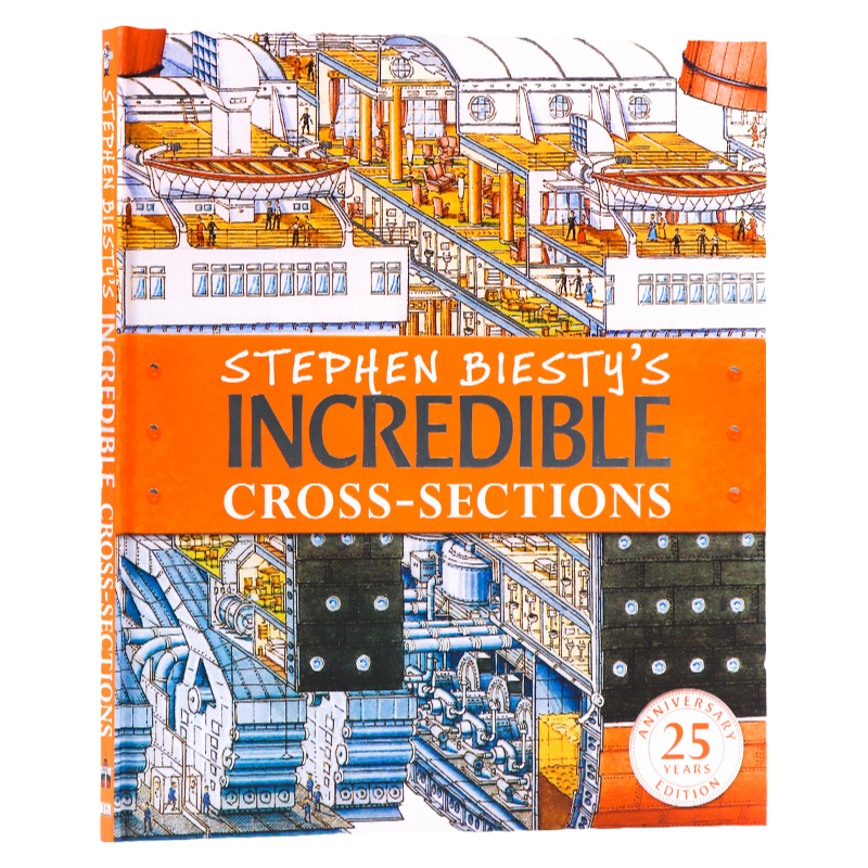 [正版]DK不可思议的大剖面英文原版百科全书 Stephen Biesty’s Incredible Cross-Se高清大图