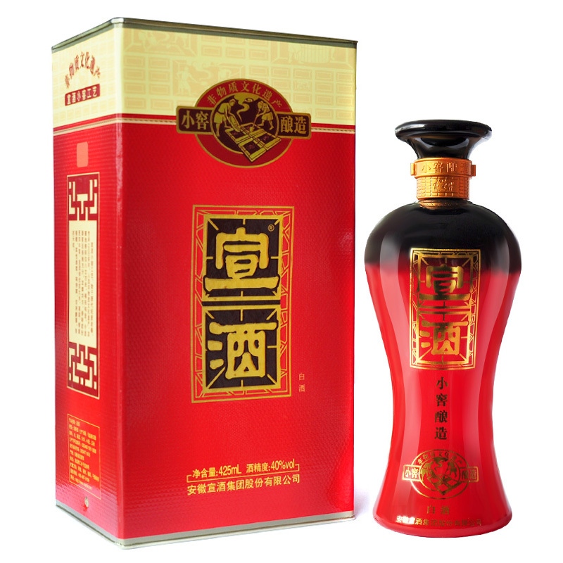 宣酒 宣酒 40度 425ml*4瓶 箱装 浓香型 白酒