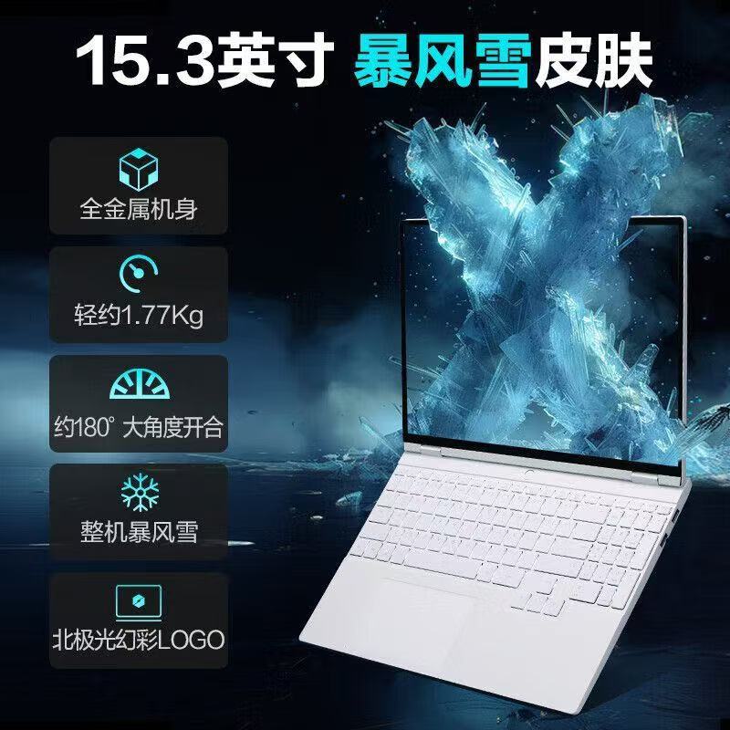 [政府补贴]机械革命(MECHREVO)无界15XPro创意设计笔记本 白 AI9 H365 2.5K 120Hz 32G+1T 轻薄办公笔记本电脑高清大图
