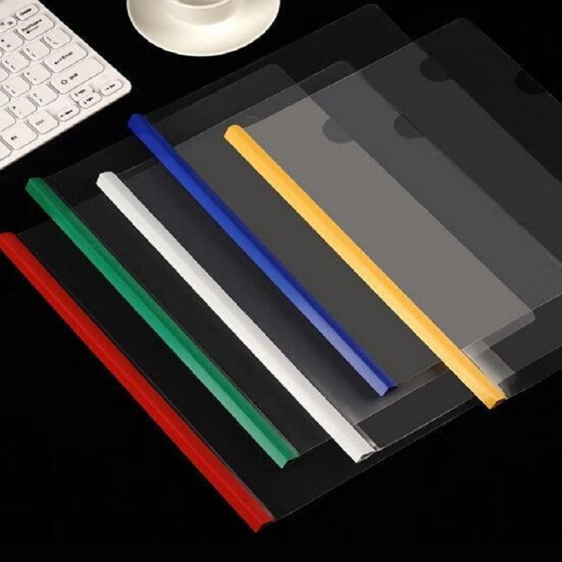 齐尚 拉杆夹中号 可夹100张 10个装
