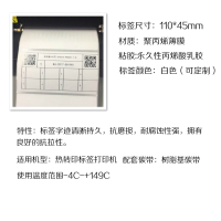 熹辰 XICHEN 挂测标签 110mm*45mm QX-11045 250片/卷