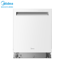 美的(Midea)家用15套洗碗机W9 一级水效四星消毒双驱变频热风烘干节能分层洗多彩触控大屏72h新风抑菌刷碗机