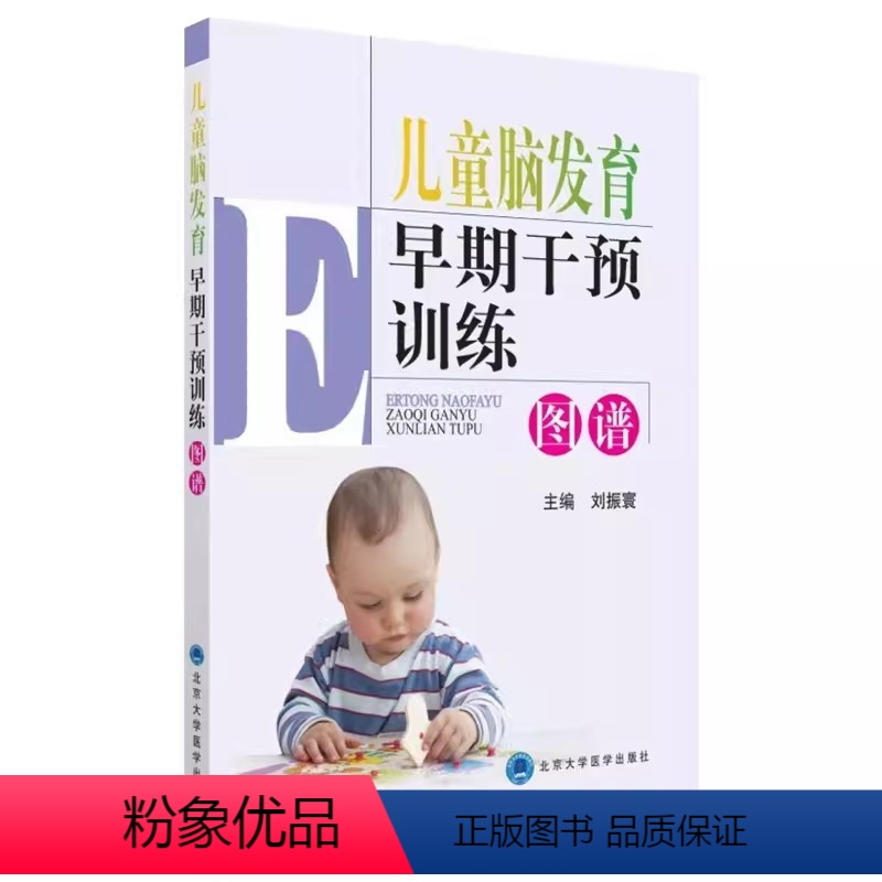 【正版】儿童脑发育早期干预训练图谱 北京大学医学出版社 刘振寰 主编 儿童护理 康复训练 儿童运动发育书籍