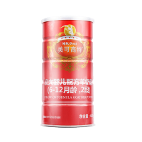 美可高特 官方旗舰店 红罐2段（6-12个月）大婴配方羊奶粉600克听装