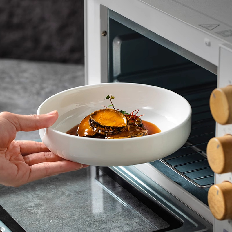 北国风光 骨瓷10英寸盘碟TS-BC-10英寸窝盘 个高清大图