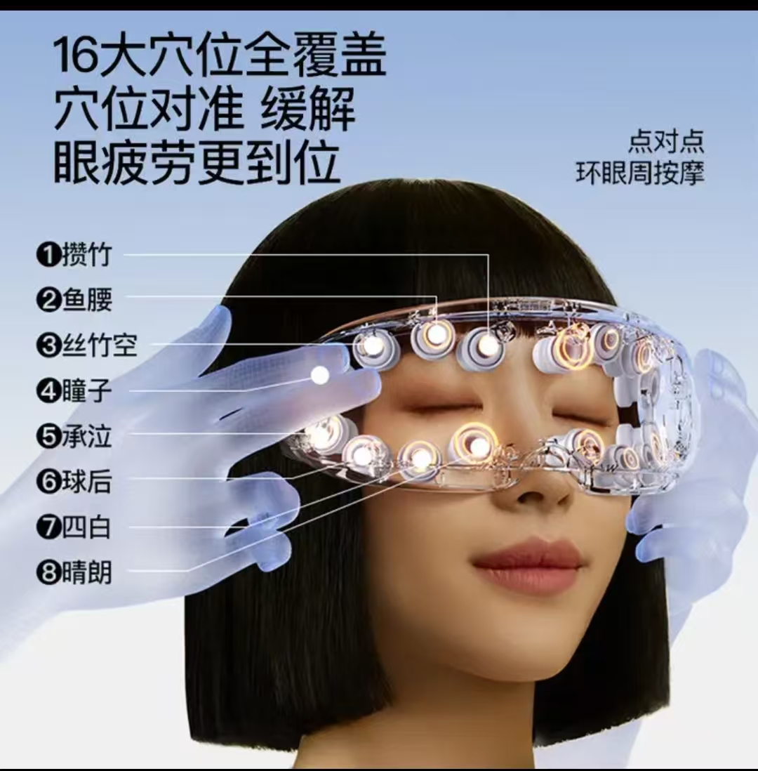 PGG蒸汽眼部按摩仪护眼仪器 生日礼物送女友 E4pro优雅紫高清大图