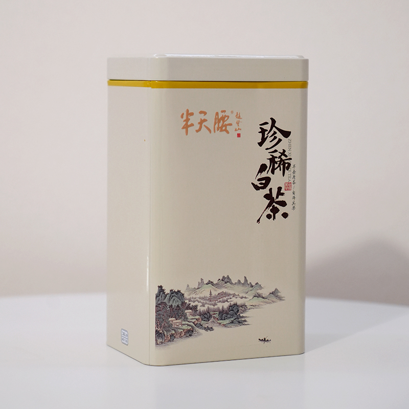 半天腰茶业珍稀白茶100克罐装高清大图