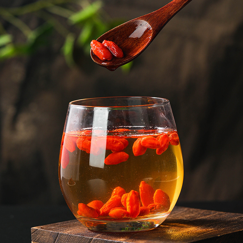 淳滋堂枸杞茶罐装 宁夏枸杞子250克瓶装 宁夏枸杞免洗大粒枸杞子高清大图