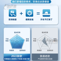 新型汽车轮胎防滑链SUV越野小轿车闪电客通用型不伤胎自动收紧雪地器_升级加粗加宽★中号12条装★适用轮胎215~235