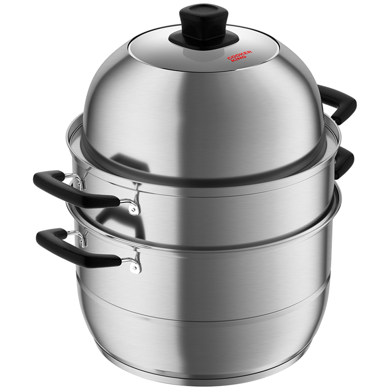 炊大皇(COOKER KING)欧式304双层蒸锅30CM ZG30OS