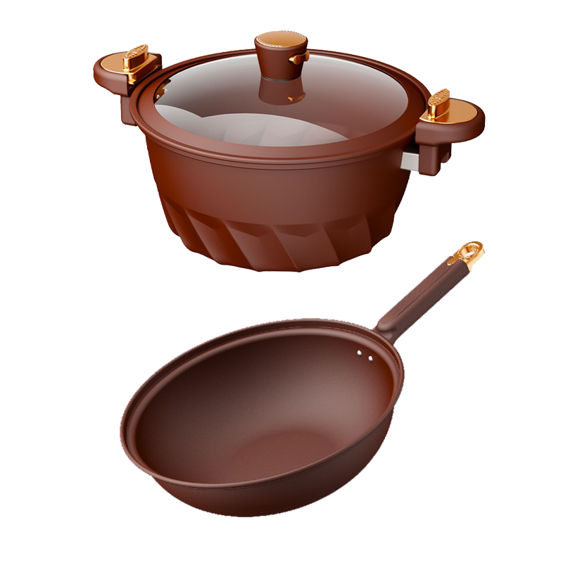 德博莱真空紫砂煲套装 DBL-ZS008