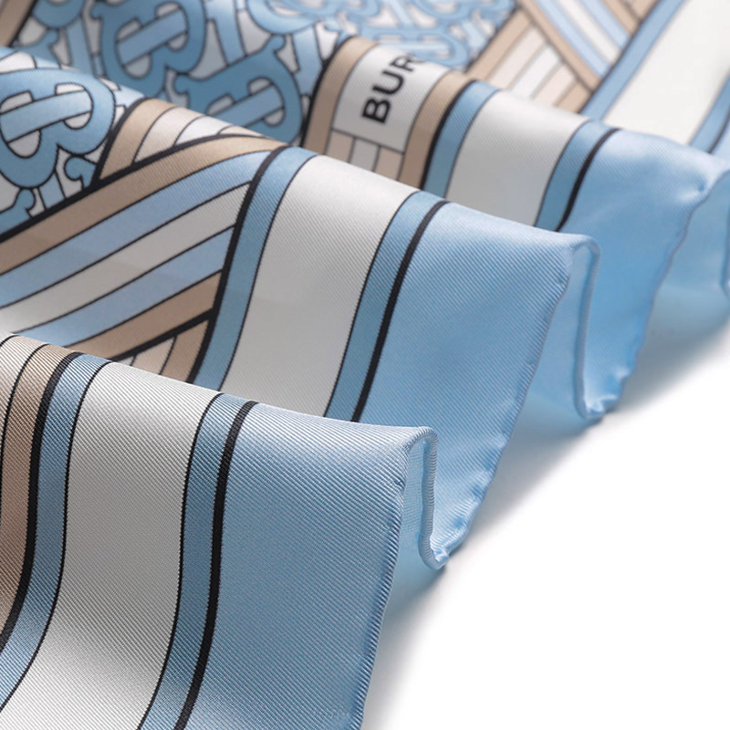 博柏利burberry女款桑蚕丝方巾丝巾围巾8056041