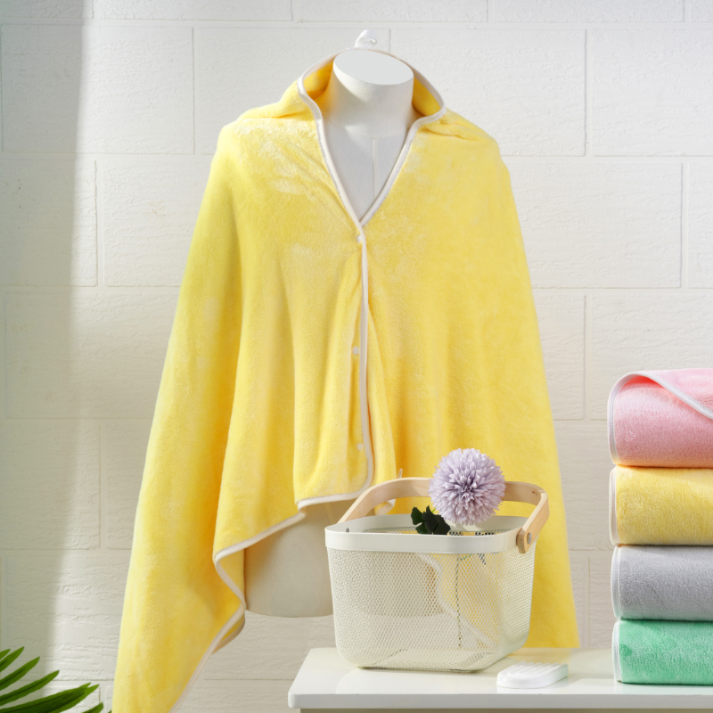 洁玉(Jeyu)愈.云上彩虹三套巾C款DSJ-2303多功能巾*1条(松花黄)+ 轻柔款毛巾*2条(橄榄石绿+木槿)高清大图