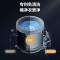 美的(Midea)全自动波轮洗衣机8公斤容量 租房宿舍MB8V56T 新品升级一级能效更节能 健康除螨洗专利免清洗