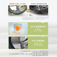 [24年新品]Haier海尔洗衣机超薄平嵌滚筒洗衣机全自动8公斤家用大容量洗衣机一级能效大筒径除菌除螨