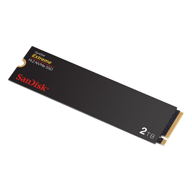 闪迪(SanDisk)2TB SSD固态硬盘 M.2接口PCIe4.0 2280(NVMe协议)至尊高速笔记本游戏固态硬盘高清大图