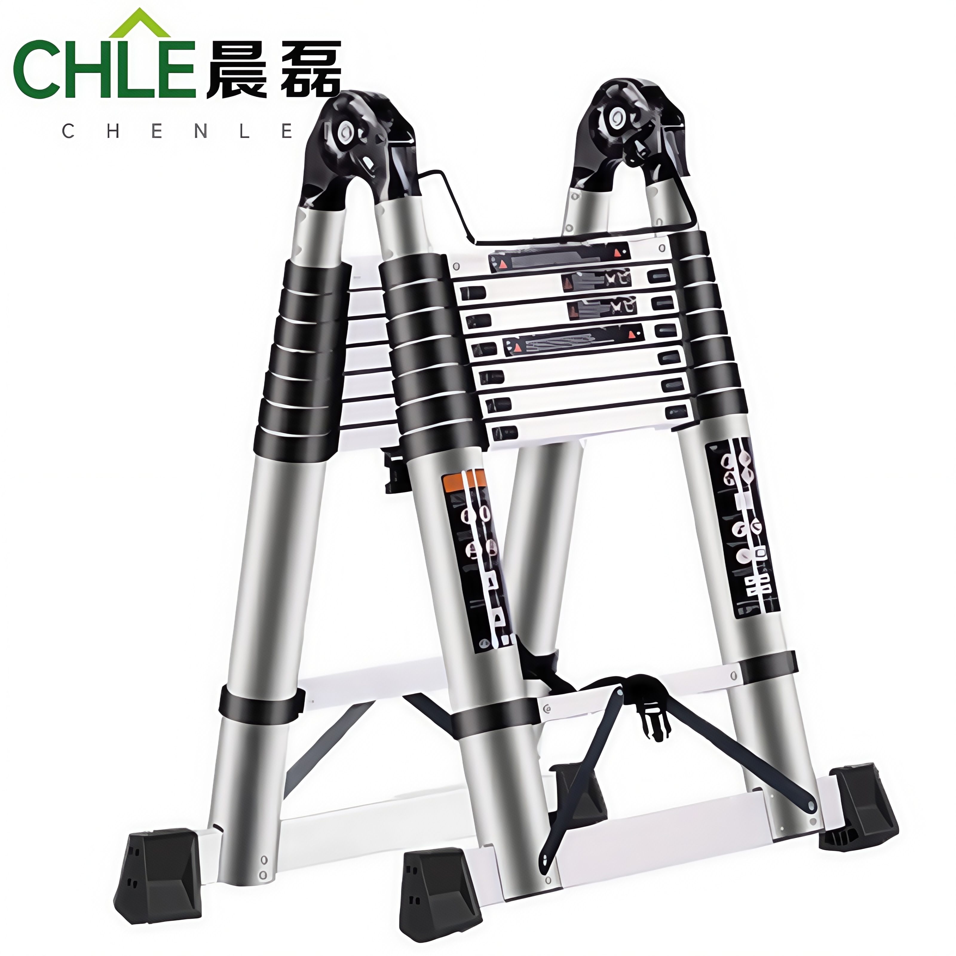 晨磊多功能伸缩梯八步/个高清大图