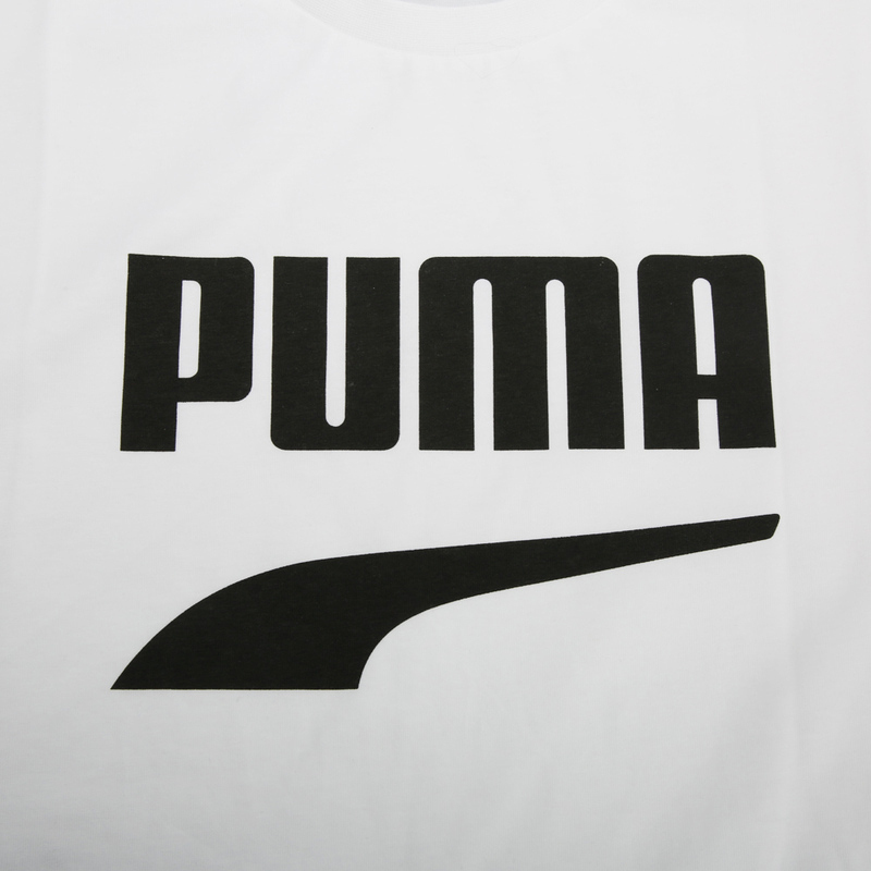 彪马（PUMA）女士白色圆领透气短袖运动T恤57910002