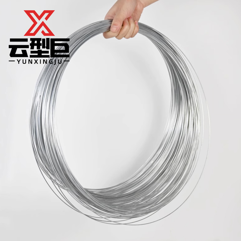 云型巨 镀锌铁丝 果园搭架挂窗帘晾衣绳工地建筑木工用铁丝线 单位：kg高清大图