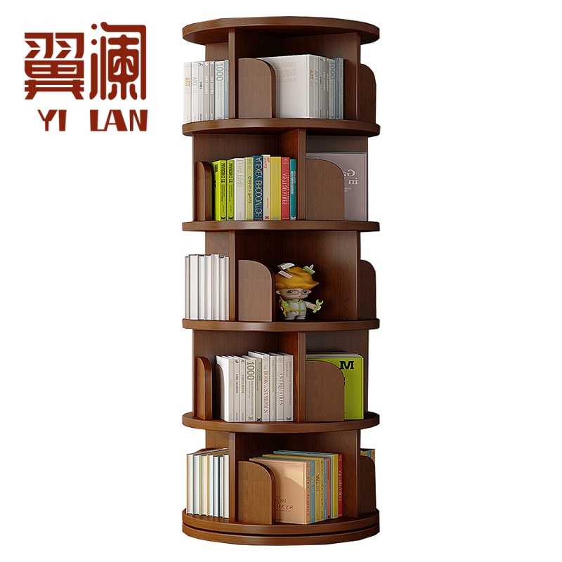 翼澜 旋转书架 5层 个高清大图