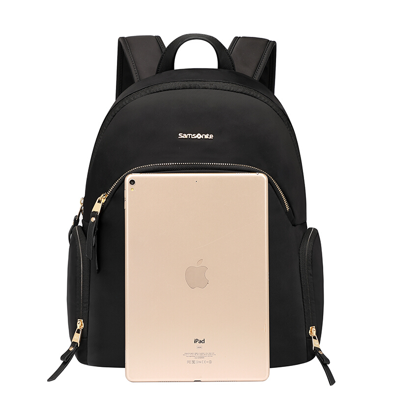 新秀丽双肩包女士电脑包背包旅行包 samsonite13.3寸/14英寸苹果华为笔记本电脑包 BY9