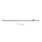Apple Pencil 手写笔（适用于iPad Pro/iPad 2018款新品）MK0C2CH/A 原装配件 白色