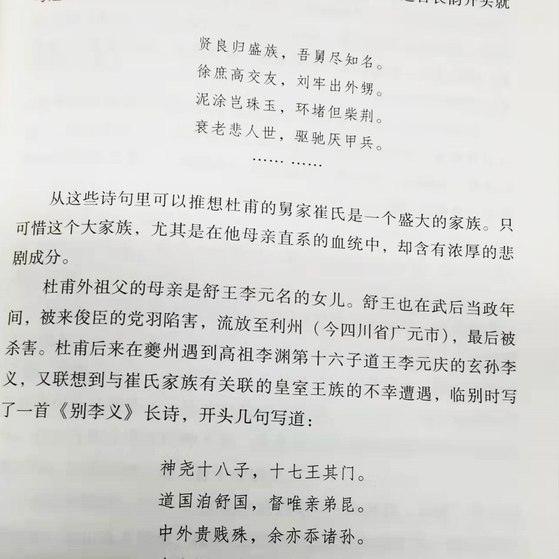 [正版]富贵于我如浮云 杜甫诗传 水恋珠 中国古诗词中国古典文学名著古典浪漫中国文学诗词中华历代诗词大全集国学诗歌经典书