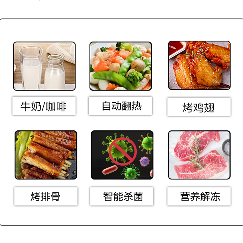 格兰仕(Galanz)微波炉 23L微烤一体机 家用光波炉高端下拉门微波炉 R6S-GF23