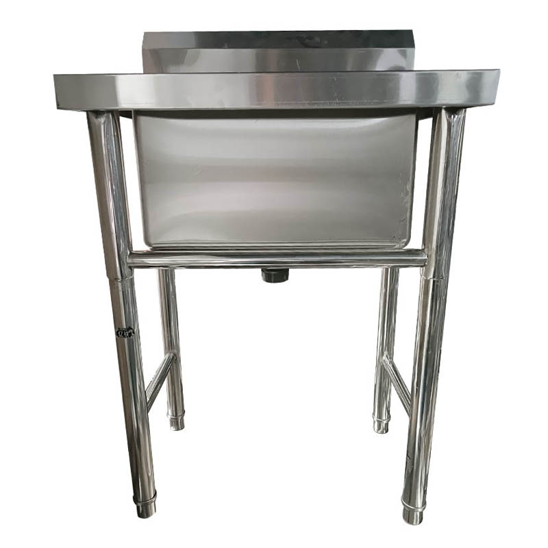 亿铁(YI TIE)不锈钢厨房清洗池特厚单星水池 100*70*95cm/台