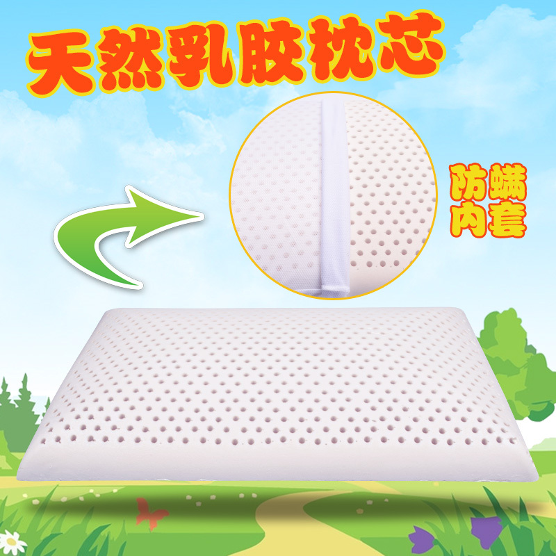 泰国进口天然乳胶抱枕可爱卡通枕儿童学生小孩宝宝动物健康趴枕头